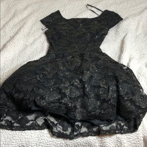 B. Darlin Black Dress S 1/2